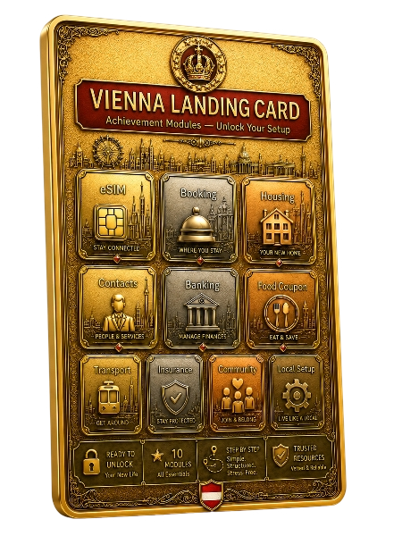Austria Landing Card — Back